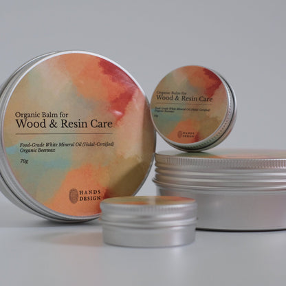Organic Balm for Wood & Resin Care