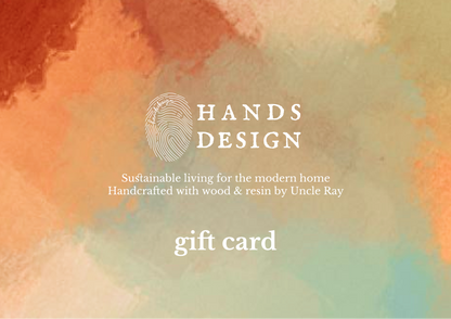 Hands Design Gift Card